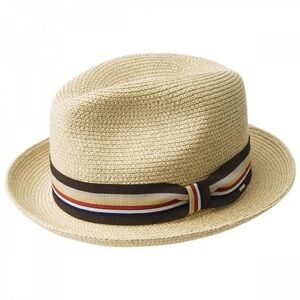 Bailey of Hollywood Salem Braided Toyo Straw Fedora Hat
